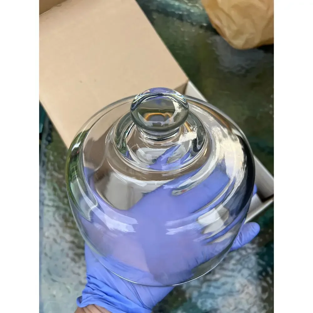 Kitchen Concepts Himark Lancaster Cheese Board Glass Dome Vintage New Box